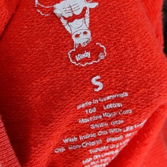 We Love Fine Chicago Bulls Crew Neck Sports Pull Over - Picture 9 of 9